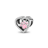 Charm Rivy Separador Mascota Rosa